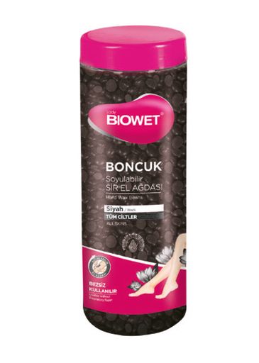 LODY BIOWET BONCUK HARD WAX BEANS BLACK 400G