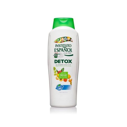 INSTITUTO ESPAÑOL DETOX GEL DE BAÑO DETOX HIDRATANTE 1250ML