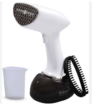 BALZANO PORTABLE HANDHELD GARMENT STEAMER CYM-001 - BLANCO