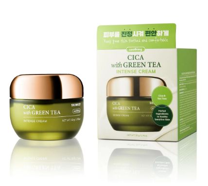 SKIN627 CICA WITH GREEN TEA INTENSE CREAM