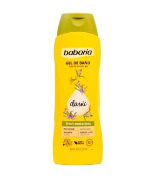 BABARIA GEL DE BAÑO CLASSIC FRESH 600ML