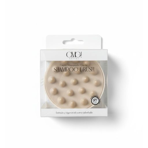 OMG SHAMPOO BRUSH-BEIGE