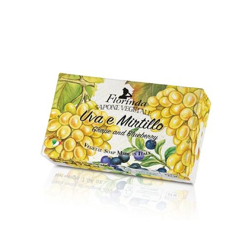 FLORINDA VEGETAL SOAP 100G GRAPE AND BLUEBERRY