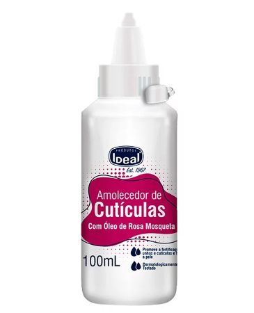 IDEAL ABLANDADOR DE CUTICULA CON OLEO ROSA MOSQUETA 100ML