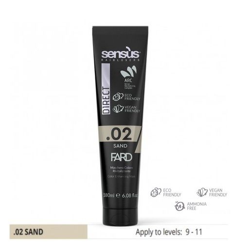SENSUS DIRECT .02 SAND FARD 200ML