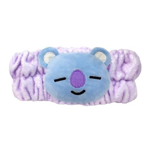 CREME 3D TEDDY HEADYBAND PLUSHIE SPA - KOYA
