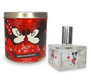 PERFUME INFANTIL EN LATA DE MICKEY Y MINNIE 50ML