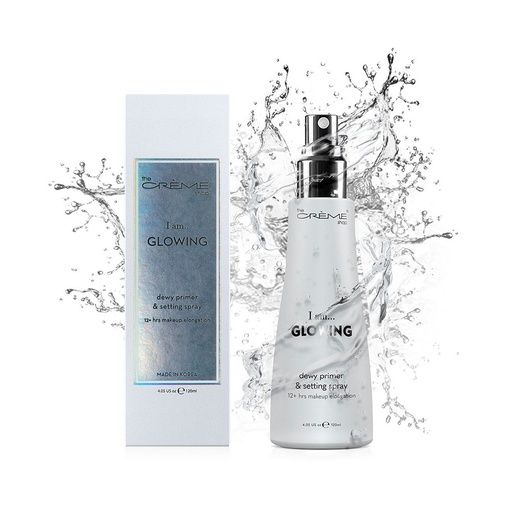 CREME I AM GLOWING DEWY PRIMER &amp; SETTING SPRAY 120ML