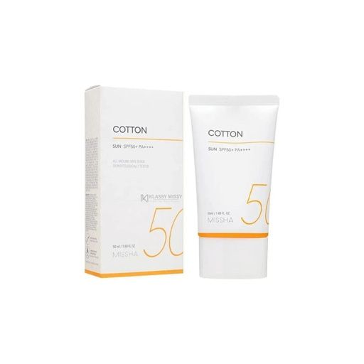 MISSHA COTTON SUN SPF50+PA++++