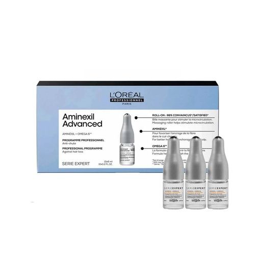 LOREAL AMINEXIL ADVANCED AMPOLLA 10X6ML