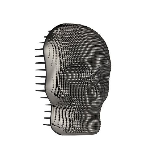 REBEL TANGLE ANGEL - BLACK CHROME SKULL DESIGNE