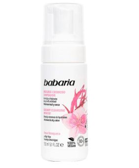 BABARIA MOUSSE CREMOSO LIMPIADOR 150ML