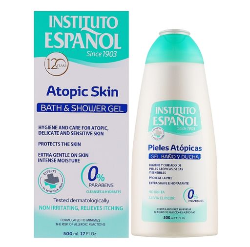 INSTITUTO ESPAÑOL ATOPIC SKIN BATH &amp; SHOWER GEL 500ML