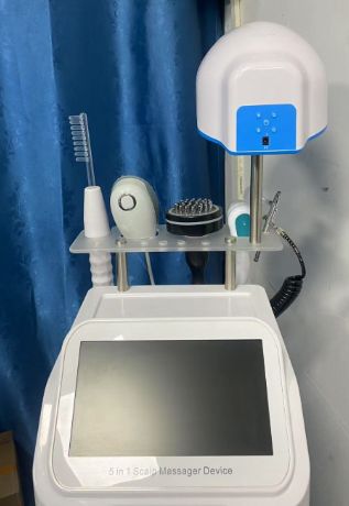MAQUINA MULTIFUNCIONAL 6 EN 1 PARA TRATAMIENTO E CREC. CAPILAR