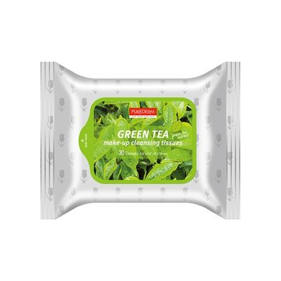 PUREDERM TISSUE MAKE-UP GREEN TEA ADS602