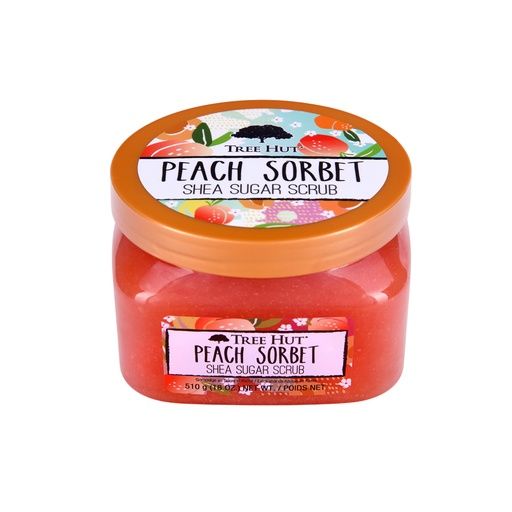 TREE HUT PEACH SORBET SHEA SUGAR SCRUB