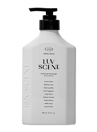LUV SCENT PERFUMED SHOWER GEL #102 WHITE SHIRTS