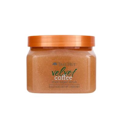 TREE HUT VELVET COFFE SHEA SUGAR SCRUB 