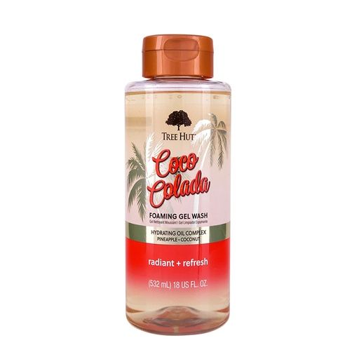 TREE HUT COCO COLADA FOAMING GEL WASH