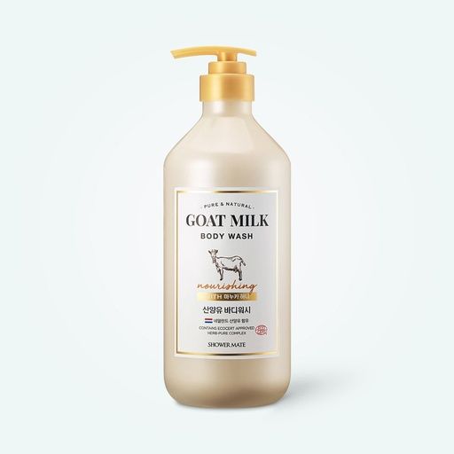 SHOWER MATE GOAT MILK BODY WASH NOURISHING 800ML