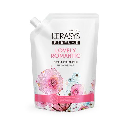 KERASYS REFIL SHAMPOO LOVELY ROMANTIC 500ML