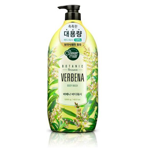 SHOWER MATE BOTANIC VERBENA BODY WASH 1200G