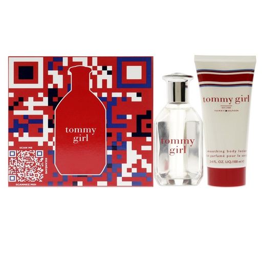 TOMMY GIRL SET RED