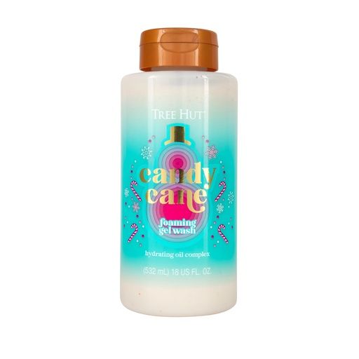 TREE HUT CANDY CANE FOAMING GEL WASH 532ML