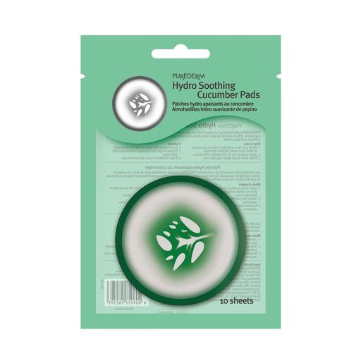 ADS200 PUREDERM HYDRO SOOTHING CUCUMBER PAD