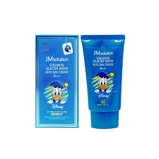 JMSOLUTION EDELWEISS GLACIER WATER ALPS SUN CREAM DONALD 50ML
