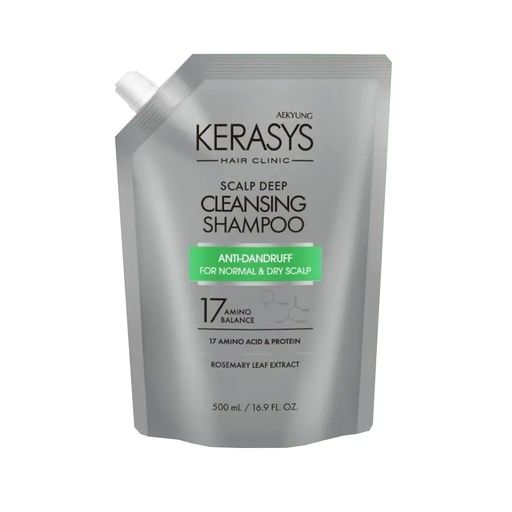 KERASYS REFIL SHAMPOO DEEP CLEANSING 500ML