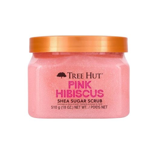 TREE HUT PINK HIBISCUS SHEA SUGAR SCRUB 510G