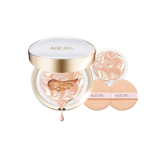 AGE 20'S SIGNATURE ESSENCE COVER PACT LONG STAY #21 LIGHT BEIGE