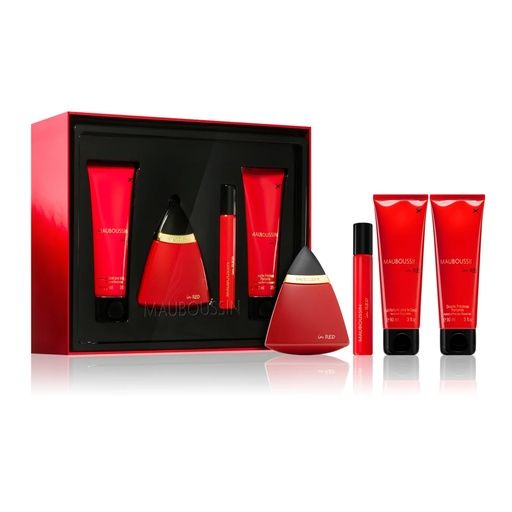 SET MAUBOUSSIN IN RED EDP 100ML