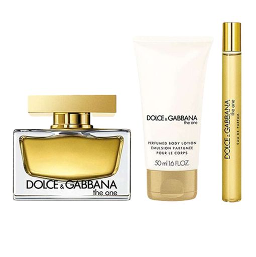 DOLCE &amp; GABBANA THE ONE SET EDP75ML+BL50ML+EDP10ML