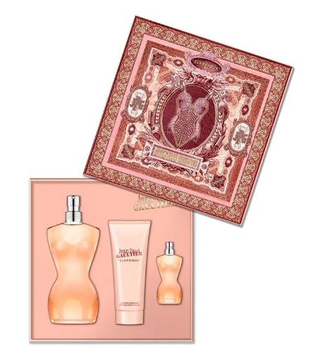 JEAN PAUL GAULTIER CLASSIQUE EDT100ML+EDT6ML+BL75ML