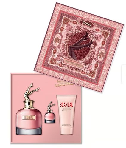 JEAN PAUL GAULTIER SCANDAL SET EDP80ML+EDP6ML+BL75ML