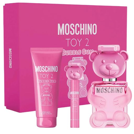 MOSCHINO TOY 2 BUBBLE GUM SET EDT100ML+BL100ML+TS10ML