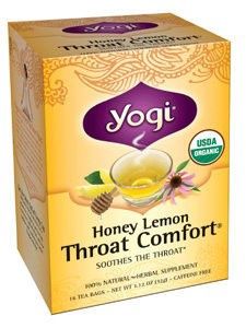 Honey Lemon Throat Comfort Tea