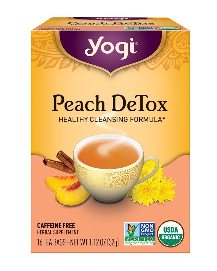 Yogi Peach Detox Tea