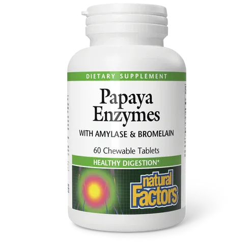 Papaya Enzymes, Chewable
