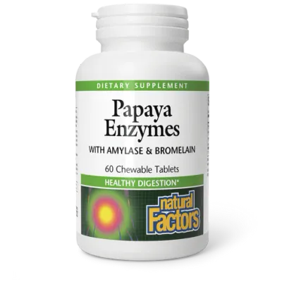 Papaya Enzymes, Chewable