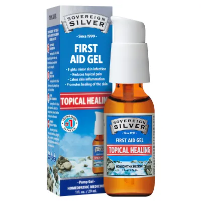 Sovereign Silver First Aid Gel - Pump