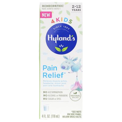 Pain Relief Hylands 4 kids