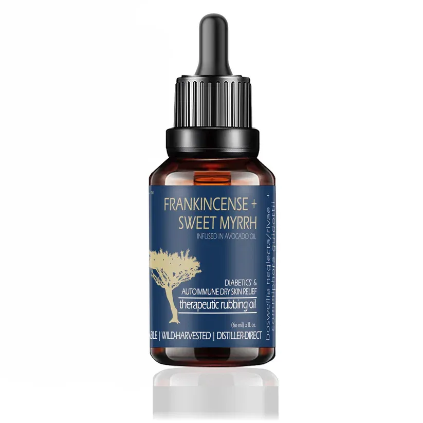 Frankincense + Sweet Myrrh Therapeutic Rubbing Oil