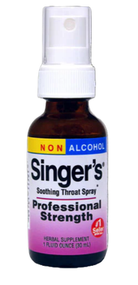 Singer's Saving Grace® Professional Strength Non Alcohol Spray