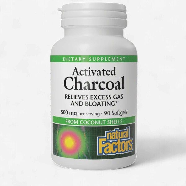 Activated Charcoal, Natural Factors