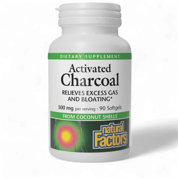 Activated Charcoal, Natural Factors