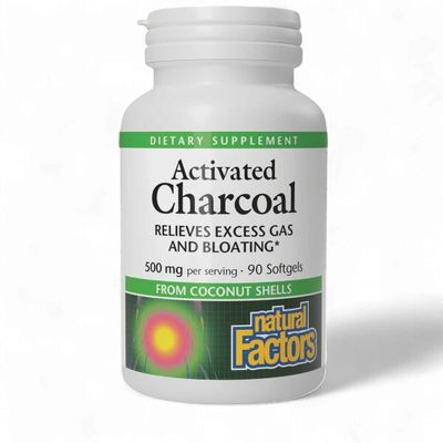 Activated Charcoal, Natural Factors