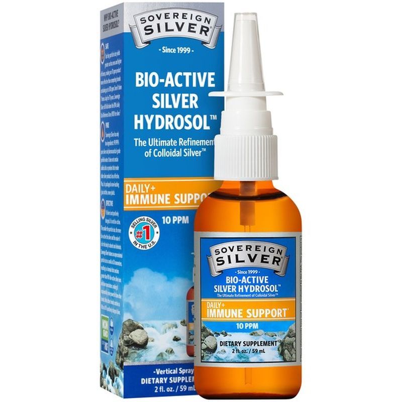Bio Active Silver Hydrosol Daily+ Immune Support Nasal Spray